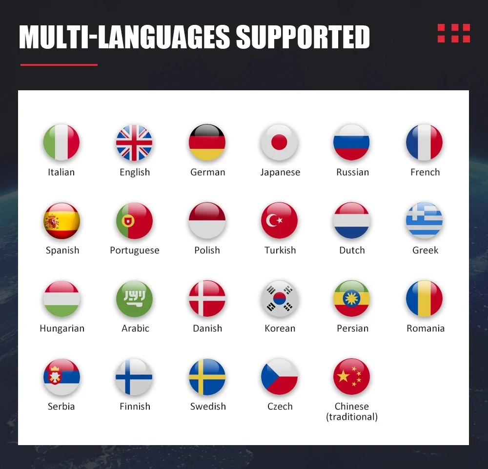 Диагностический инструмент ANCEL OBD2 для всех систем DS600 двигатель ABS SRS подушка