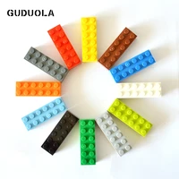high particles small building blocks brick 2x6 parts diy creative toys for children educational 2456 moc toys 27pcslot