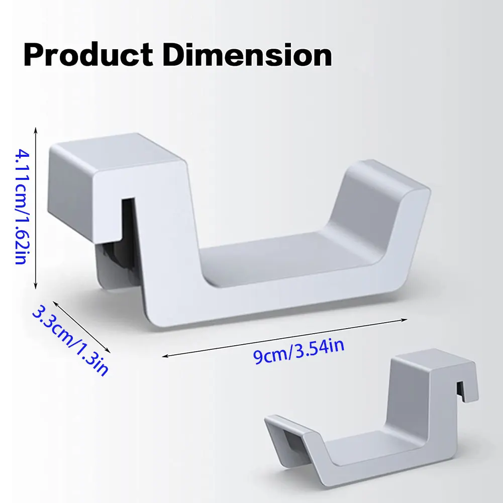 

Headphone Wall Mount Holder Bracket Hanger Storage Stand for PS5 Xbox Host Headset Support for Playstation5 Console Accessories
