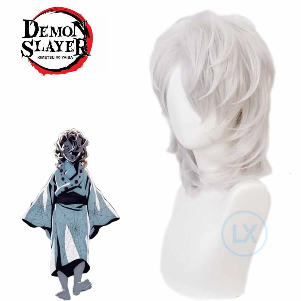 Парик для косплея из аниме рассекающий демонов термостойкие синтетические