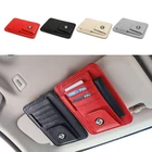 1 шт. автомобильный солнцезащитный козырек для купюр, кредитных карт, зажимы, аксессуары для хранения для Nissan Qashqai Juke Pulsar Sentra Altima, патруль Micra Rogue