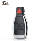 Чехол для ключа дистанционного управления Mercedes Benz C B E Class W203 W211 W204 YU BN CLS CLK, 3 кнопки, Dandkey измененный