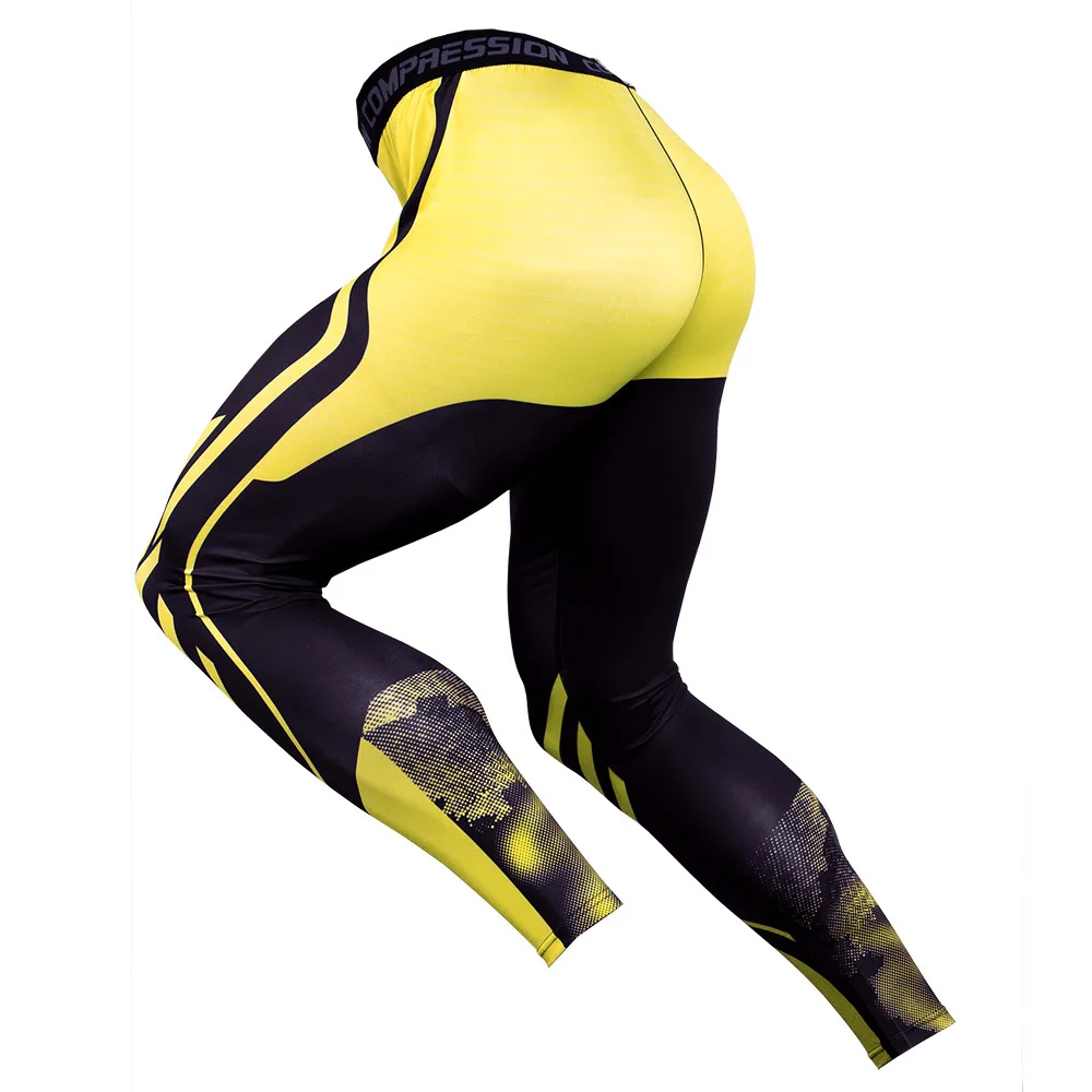

Men Pants 2020 Compression Compression Pants Men Running Sport Gym Fitness Jogging Quick Dry Compression Tight Workout Training