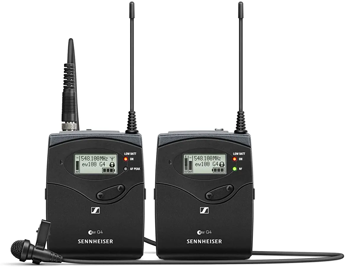 

Sennheiser EW 112P G4 A1 Omni-directional Wireless Lavalier Microphone System