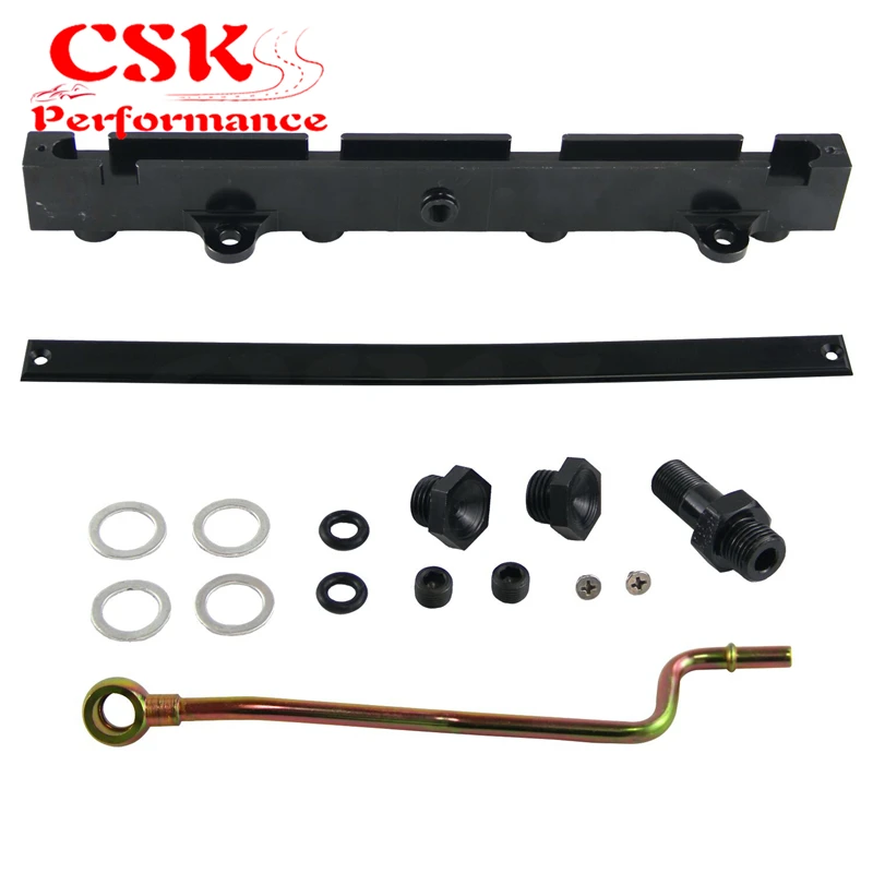 

Алюминиевый Топливный рельс подходит для Acura RSX K20A K20A2 K20Z1 Type-S 2.0L 02-06 красный/черный