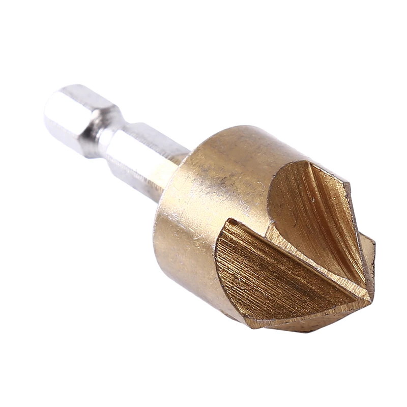 

3 PCS Drill Hex Chamfering Cutter Woodworking Repairs 12-19mm Drill Bit Reaming Chamfer High Quality Durable Drill Accessories