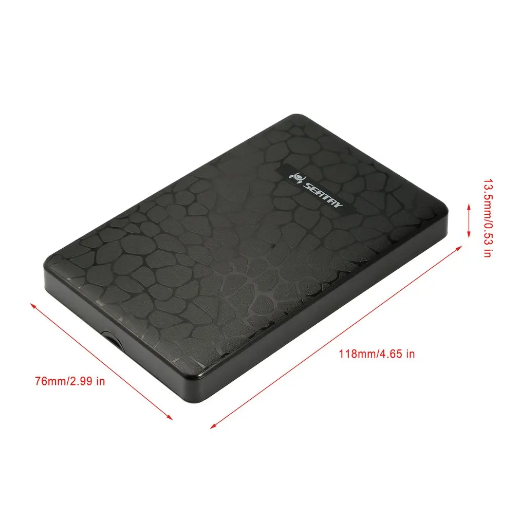 

SEATAY HD101 Hard Disk Drive External HDD Enclosure Case Tool Transparent USB 3.0 SATA 3.0 Hd Box HDD 2.5\" Free 5 Gbps 4 Colors
