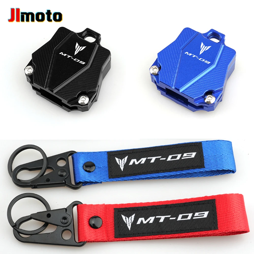 

Чехол для ключей с логотипом MT09, защитная крышка для Yamaha MT09 MT 09, с вышивкой