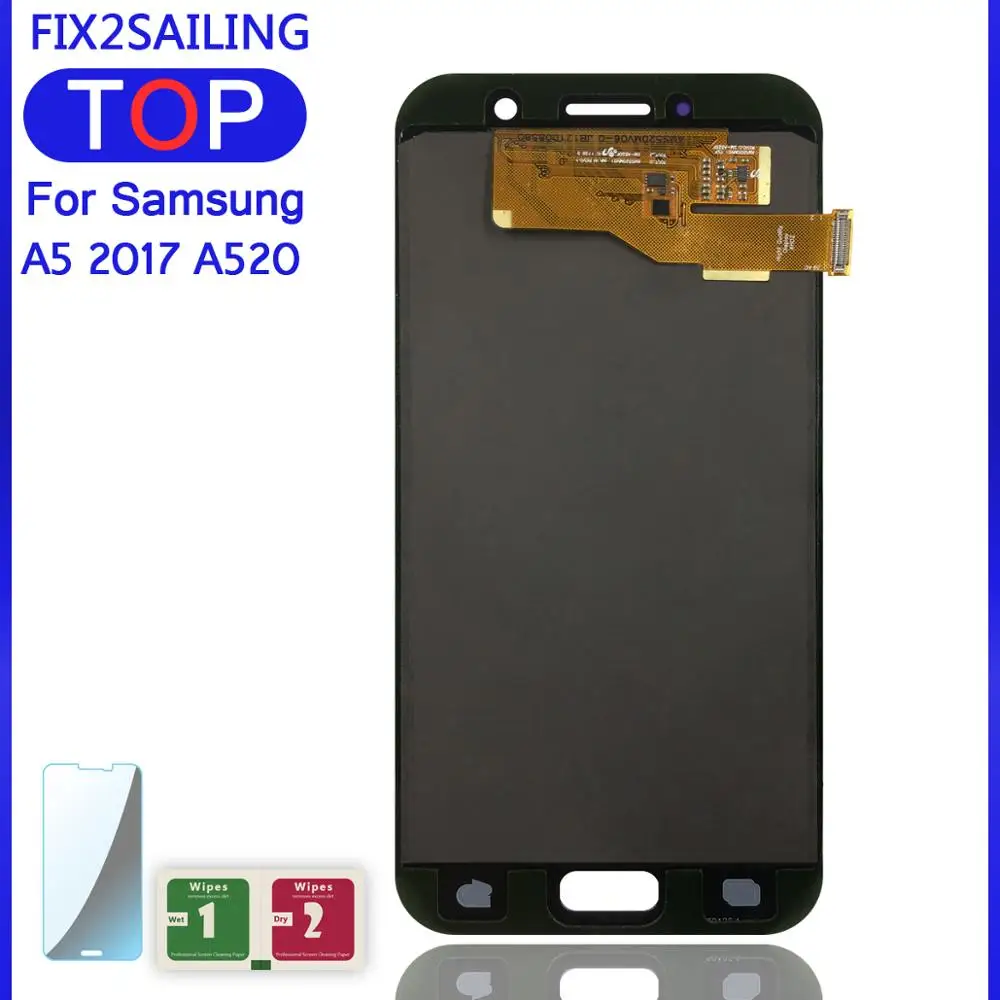 ЖК дисплей для Samsung Galaxy A5 2017 A520F сенсорный экран с цифровым преобразователем