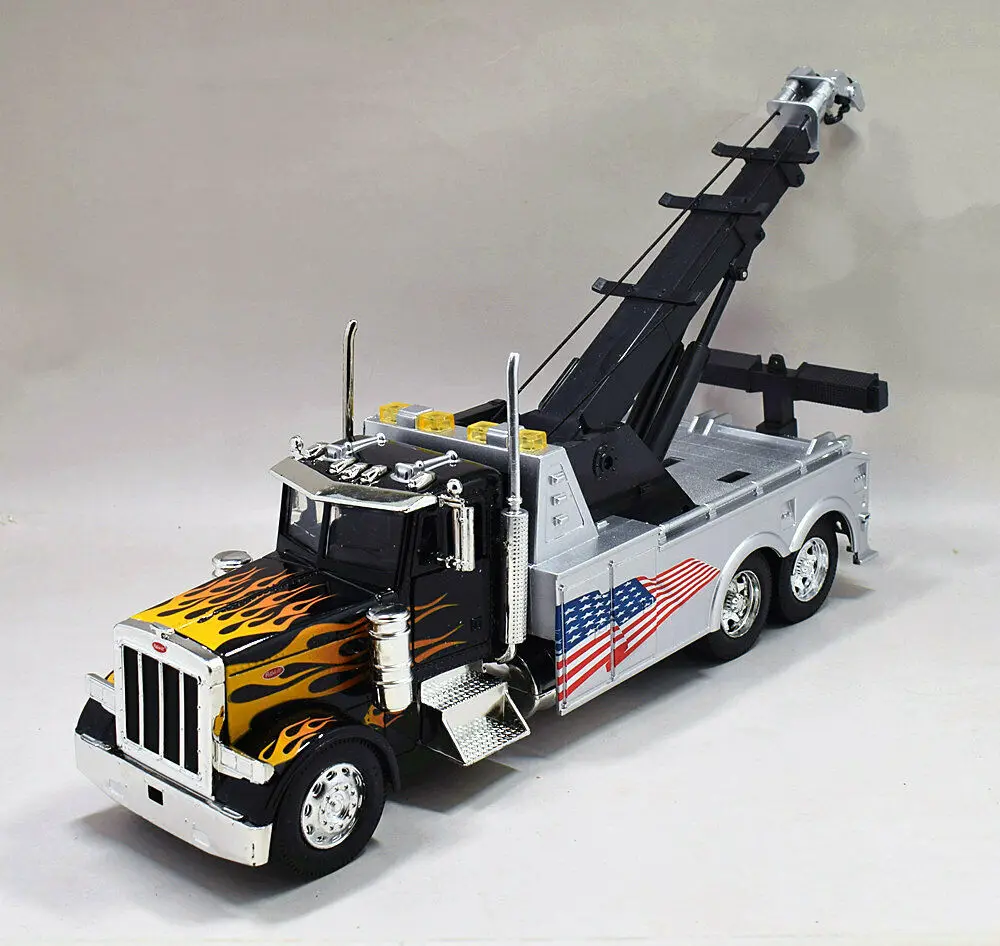 Newray 1:32 Peterbilt буксировочная металлическая модель грузовика новая без коробки