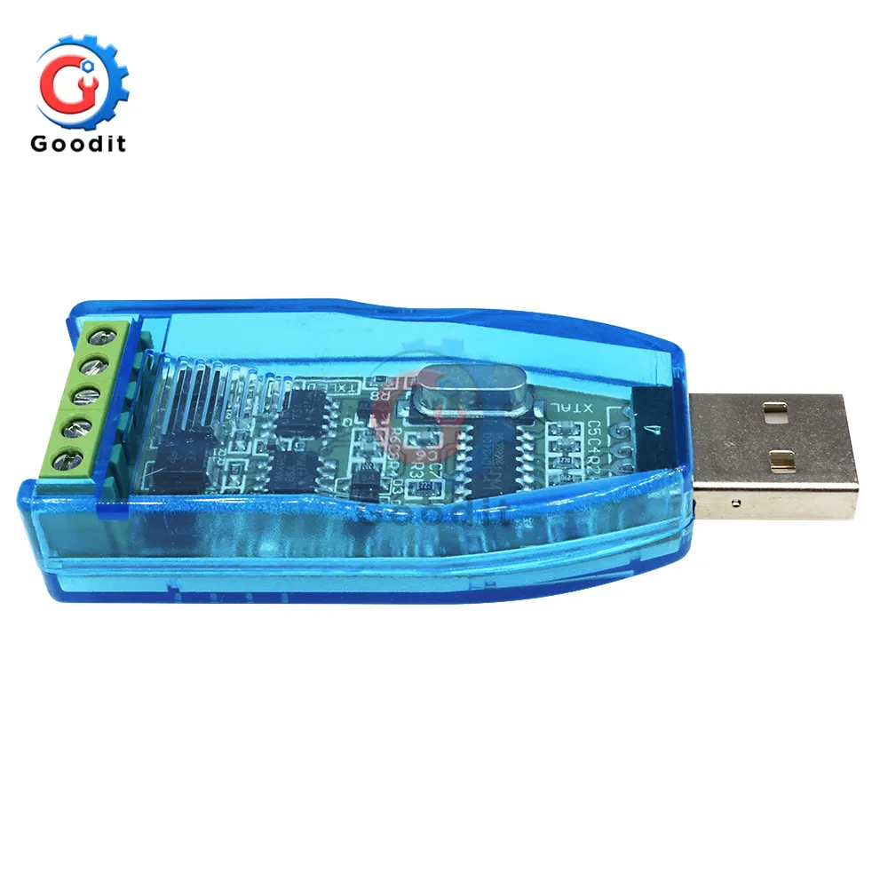 Промышленный преобразователь USB в RS485/422 CH340 RS485 с защитой от обновления |