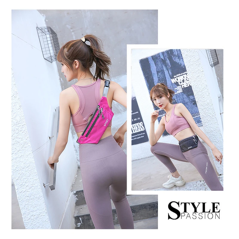 Tomule Running Bags Women Sport Waist Bag Portable Fanny Pack Hold Water Gym Bag Sports Belt Pouch Waterproof Mobile Phone Case
Tomule Running Bags Women Sport Waist Bag Portable Fanny Pack Hold Water Gym Bag Sports Belt Pouch Waterproof Mobile Phone Case