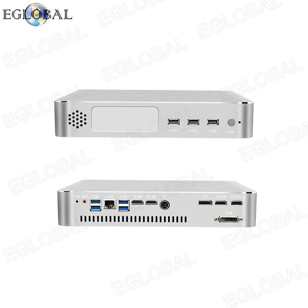 Eglobal 9th Gen Intel i5 9400F 6 ядер 6 потоков 2,90 ГГц до 4,10 ГГц 9 м кэш Win10 Pro Barebone неттоп Linux Настольный игровой