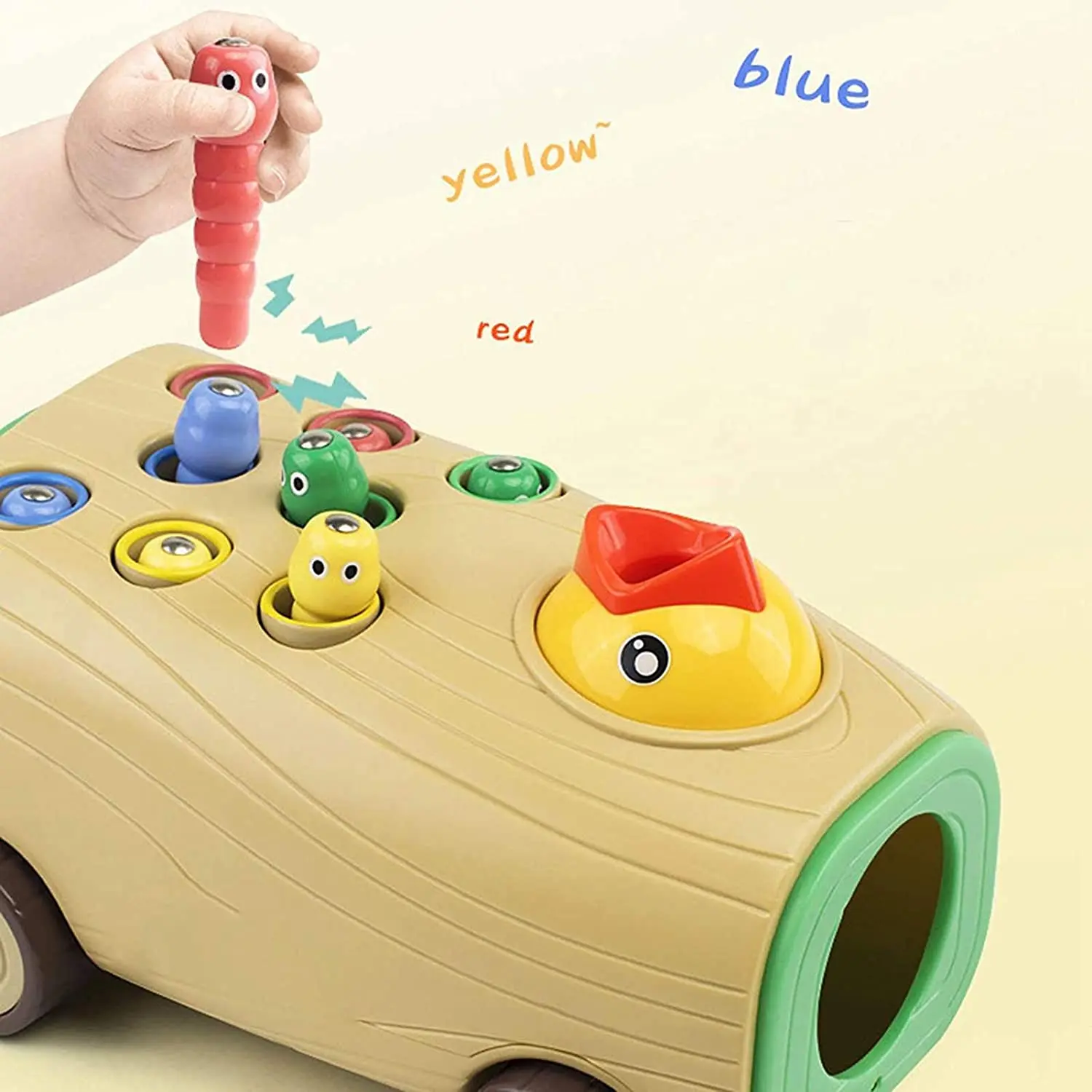 Игрушка Монтессори Магнитная для малышей 13 24 месяцев Детская сенсорная