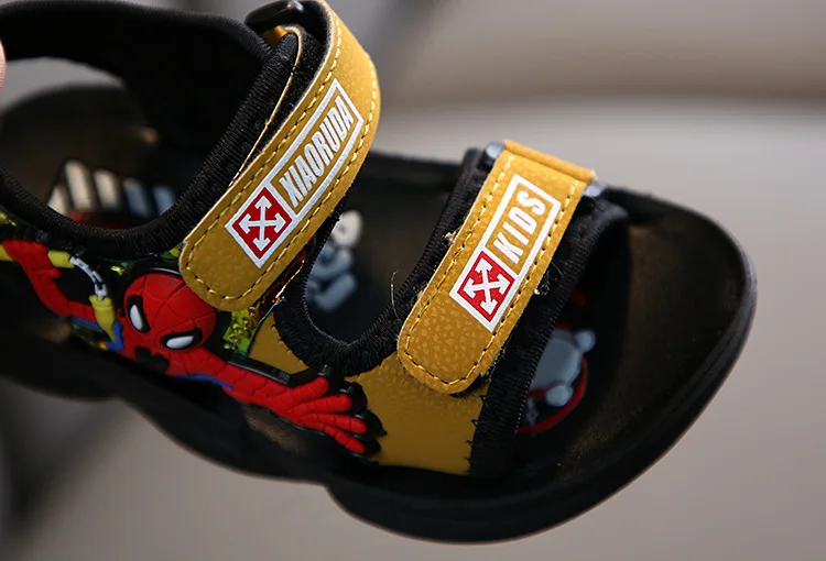 Детские сандалии для мальчиков и девочек крутые босоножки начинающих ходить