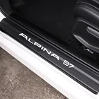 Порога порог машины для езды на велосипеде Стикеры для BMW ALPINA B7 украшения из углеродного волокна винил Стикеры, автомобильные аксессуары, для стильного автомобиля