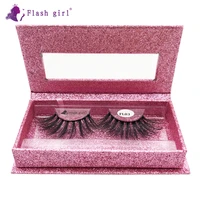 flash girl fl03 wholesale mink eyelashes makeup volume 3d mink lashes in bulk natural false eyelashes maquiagem