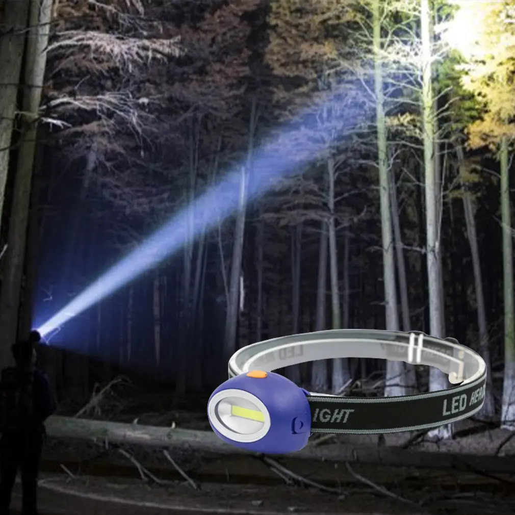 

LED Head Torch Induction Headlamp Outdoor Hiking Headlight COB Headlight For Camping Fishing 3 Modes Waterproof
