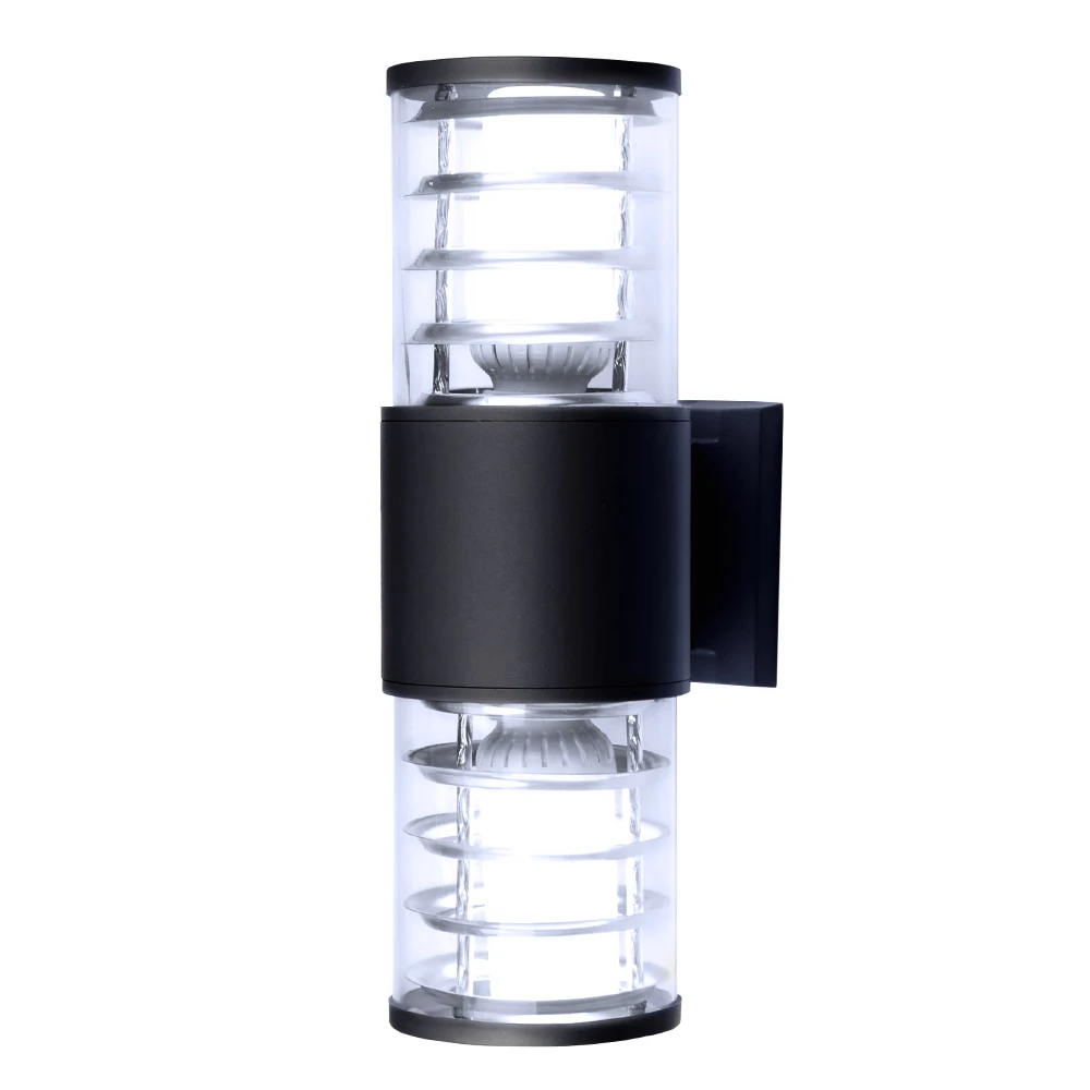 24 W Waterproof Industrial Aluminum Glass Lampshade LED Wall Light Fixtures IP65 Lamp Outdoor E27 Socket Lamps | Освещение