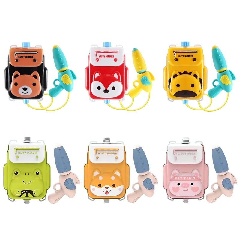 

Outdoor Backpack Water Squirt Guns, Wide Strap Pull-out Water Guns Toy for Toddler and Childrens Playing in Water