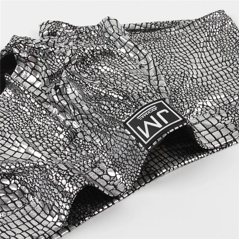 Трусы боксеры jockmail мужские пикантное нижнее белье Прозрачные шорты для мужчин