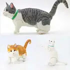 Модель очаровательных подвижных конечностей обучающая короткая нога кошка кукла фигурки для дома детские игрушки подарок