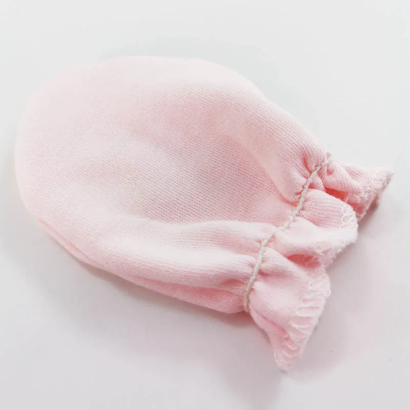 2 пары/упр. Перчатки для новорожденных 100% хлопок Варежки младенцев маленьких