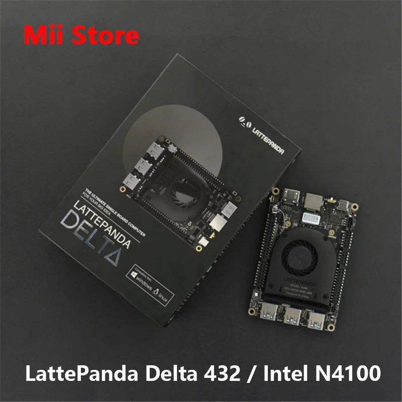 LattePanda Delta 432 Win10 Pro активированное миниатюрное устройство Windows / Linux 4 ГБ/32 ГБ - купить