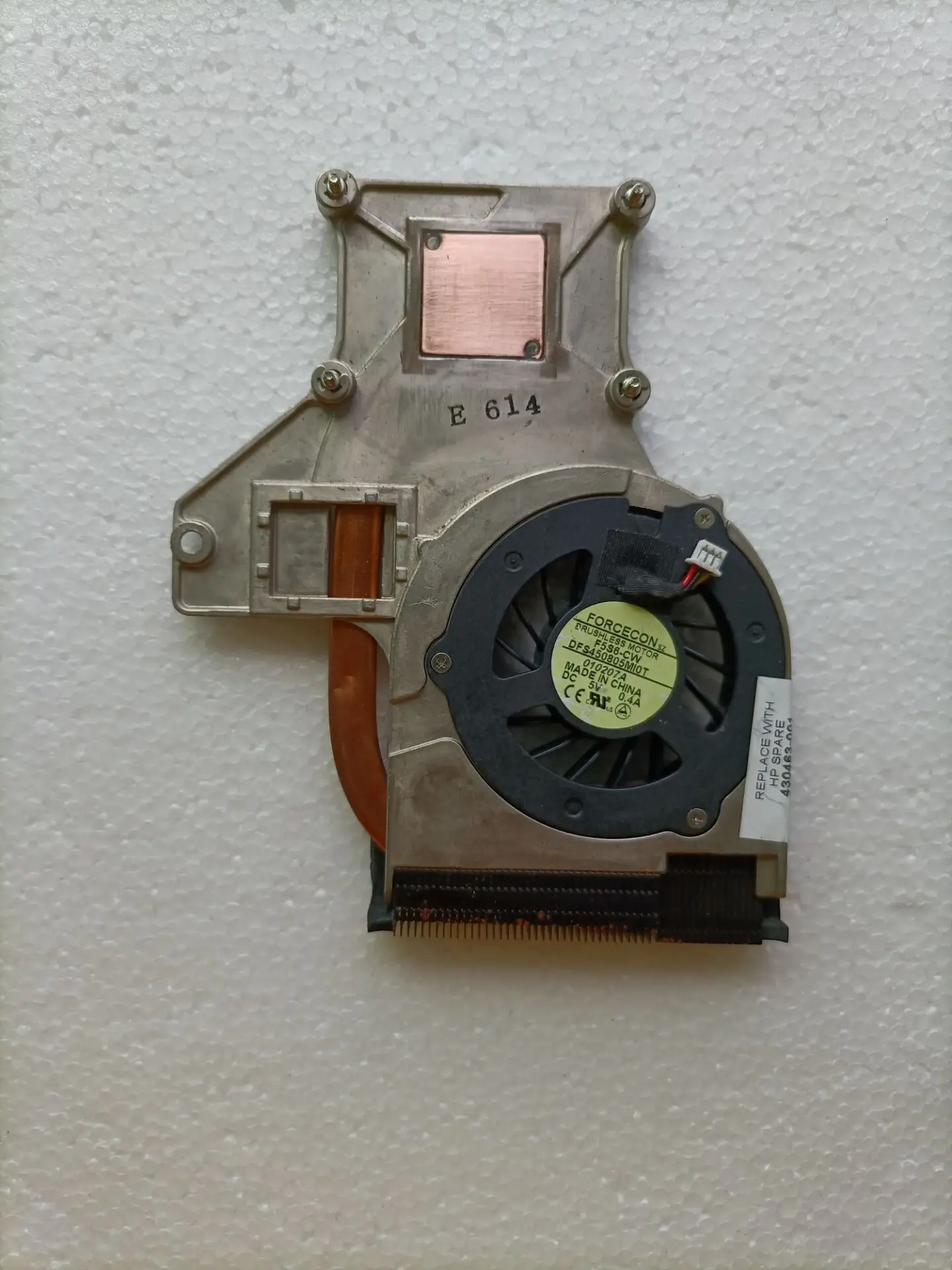 Оригинальный бесплатная доставка охлаждающий вентилятор для ноутбука кулер