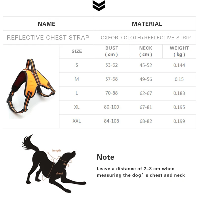 

Pet Dog Harness Breathable Oxford Cloth Pets Collar Soft Running Leash for Dogs Harness Collar Adjustable Vest Pet Products