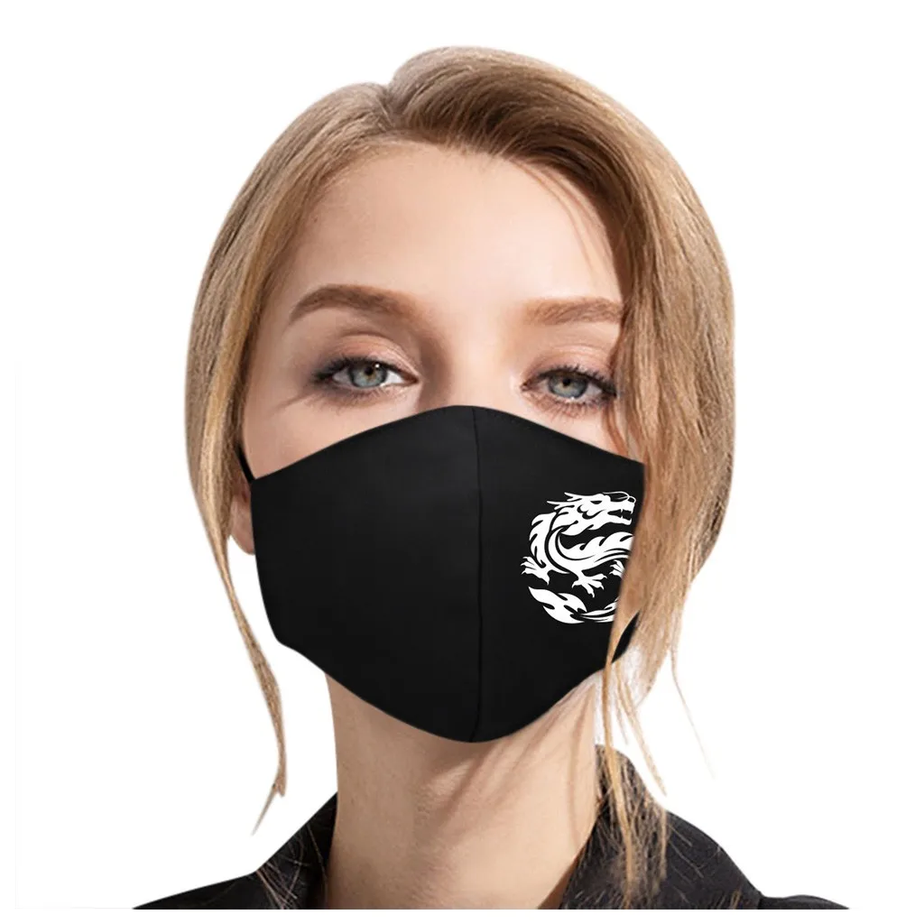 

3PCS Adult Cotton Dust Masks Washable Reusable Face Masks Women Men Breathable Masks Adjustable Elastic Earloop mascarilla maska