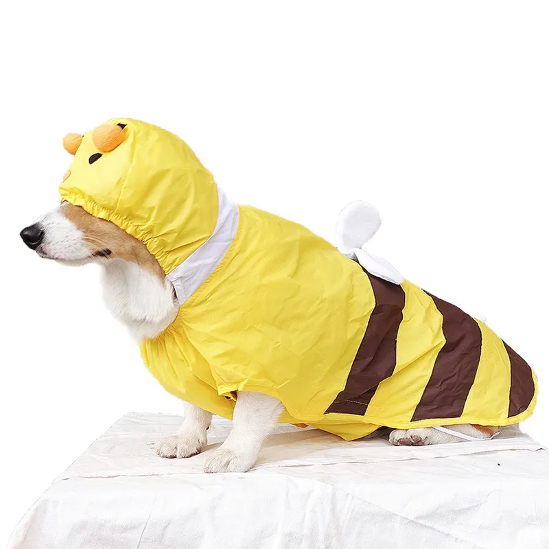 

Corgi Dog Raincoat Clothes Waterproof Clothing Pomeranian Schnauzer Pug French Bulldog Clothing Shiba Inu Golden Retriever