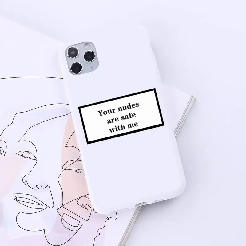 

Funny letter Quotes Text Art design luxury shell Phone Cases Candy Color for iPhone 6 7 8 11 12 s mini pro X XS XR MAX Plus