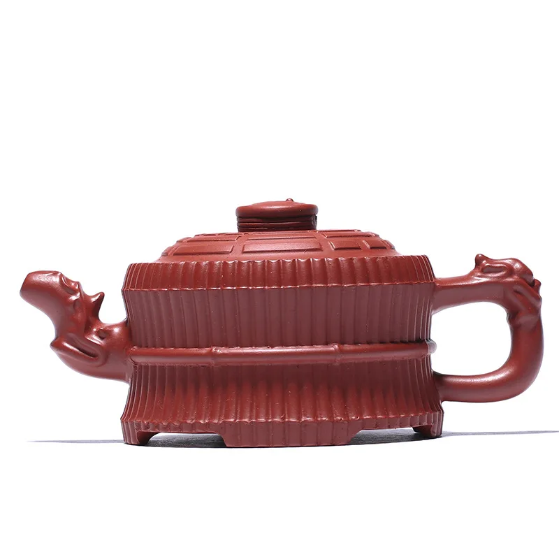 

Longquan Yixing Zisha pot raw material Dahongpao locomotive model pot gift