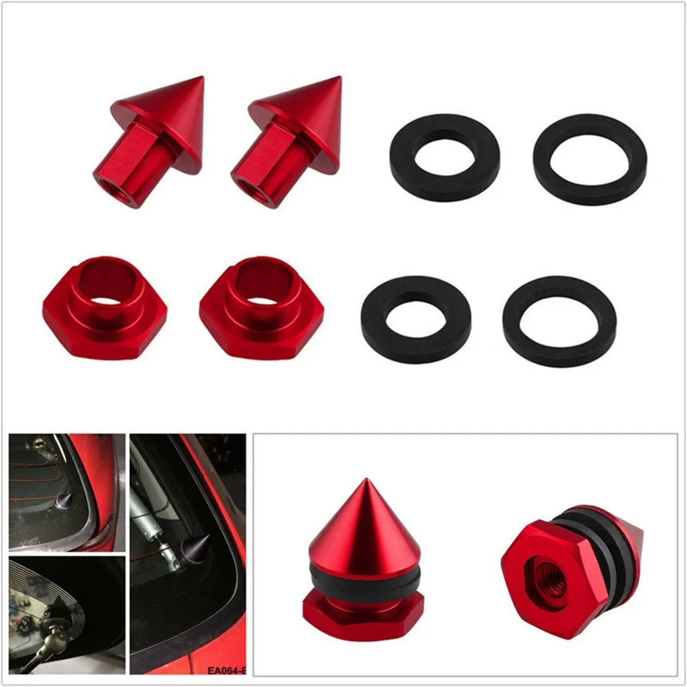 

CNC Rear Glass Strut Hardware Kit For 1992-1995 Honda Civic 3Dr Hatchback EG6 Aluminum Opener Nut