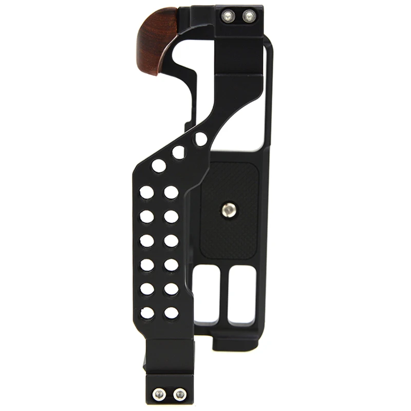

Camera Cage Aluminum Alloy Photography Video Camera Cage with Dual Cold Shoe Mount for Fujifilm X-T3/X-T2