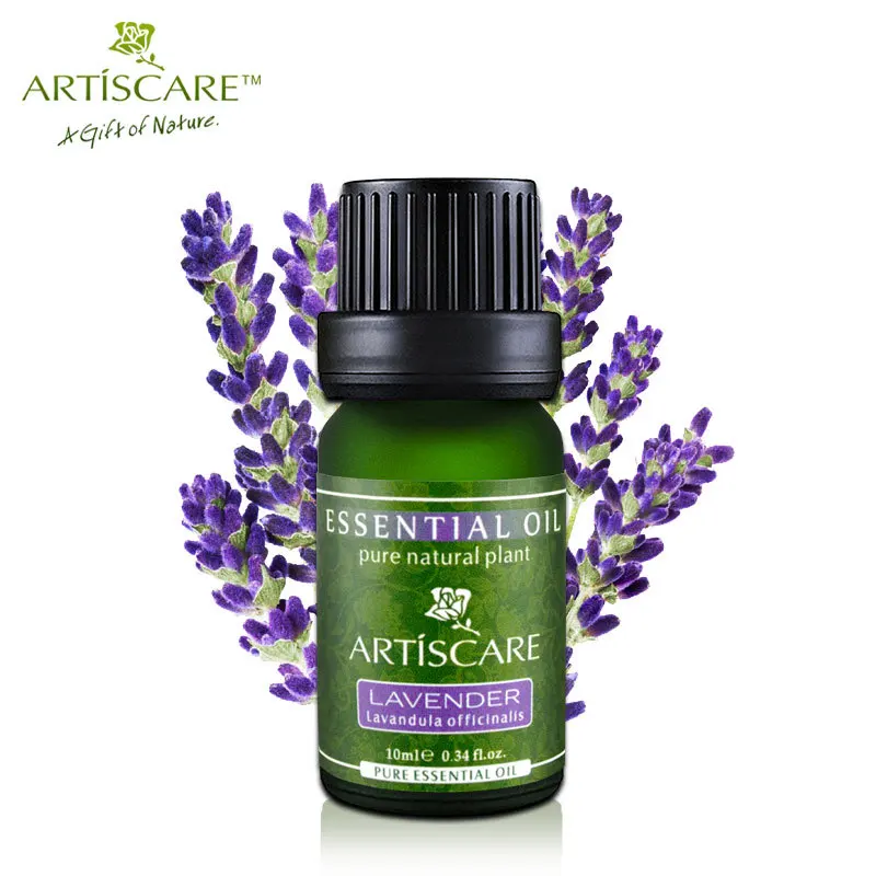 ARTISCARE 100% чистое эфирное масло лаванды 10 мл для удаления акне выцветания пятна