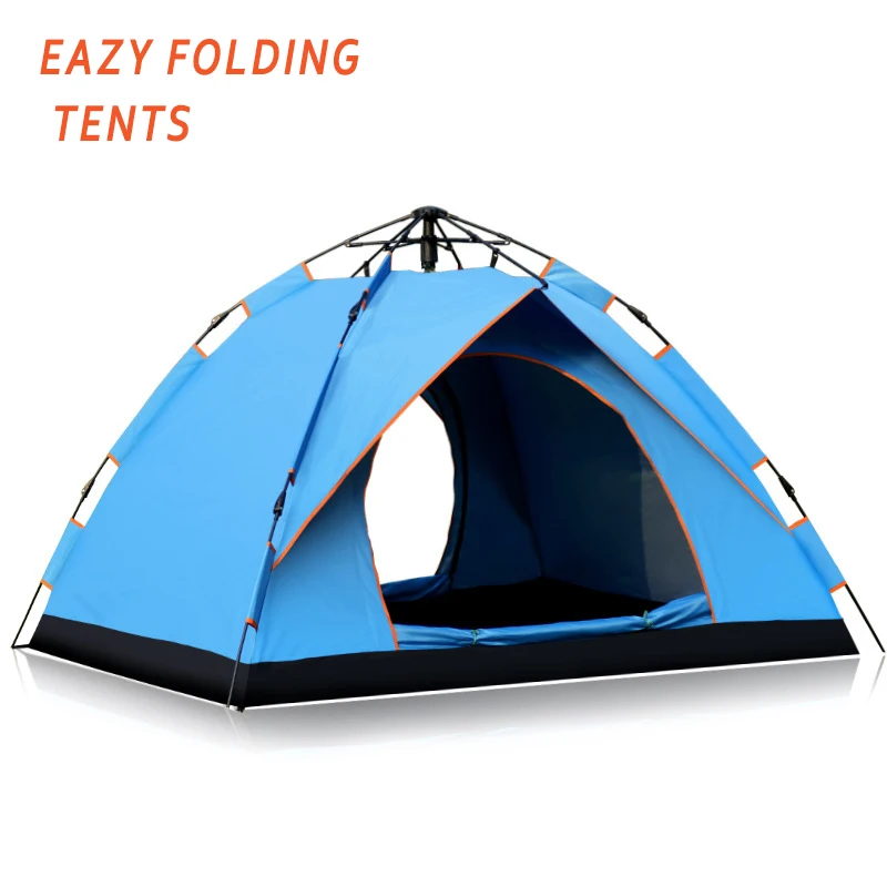 Pop UpTent Outdoor Double-decker Automatic Field Beach Single-decker Camping Tent for Camping Tent Ultralight 4 Season 2 Person