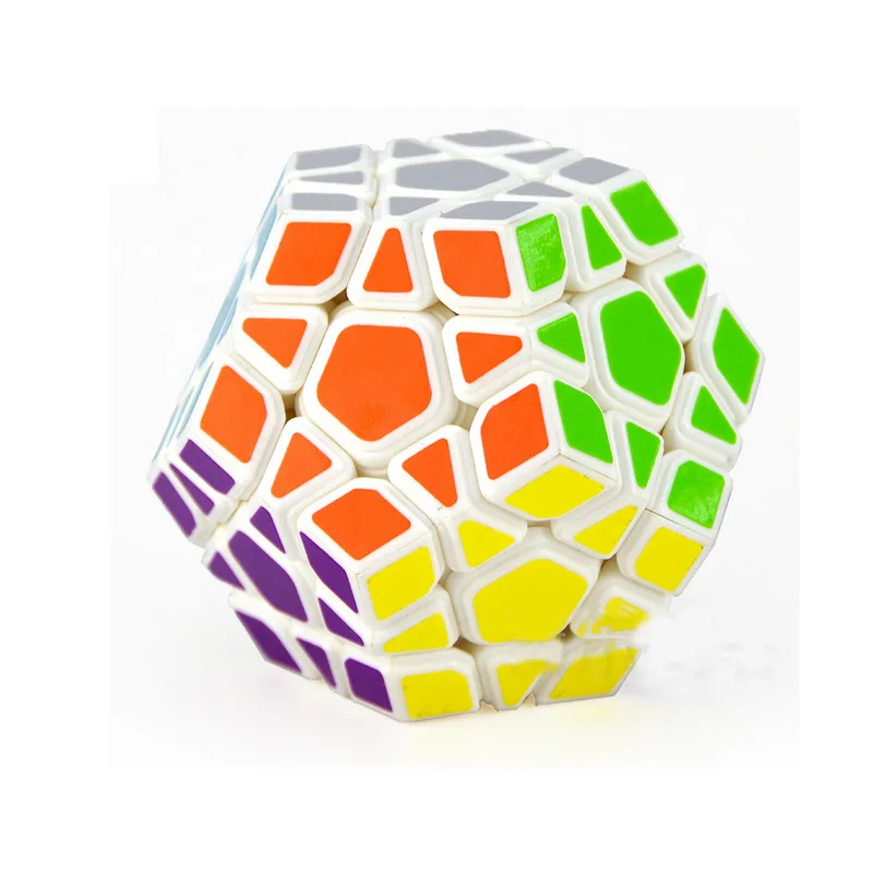 Rubic куб megaminx магические кубы stickerless Скорость Профессиональный 12 Сторон