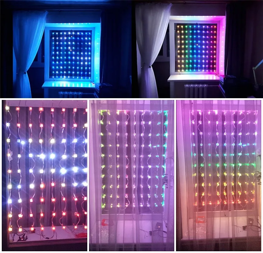 WS2812B предварительно припаянный радиатор 5050 RGB адресуемый светодиодный модуль