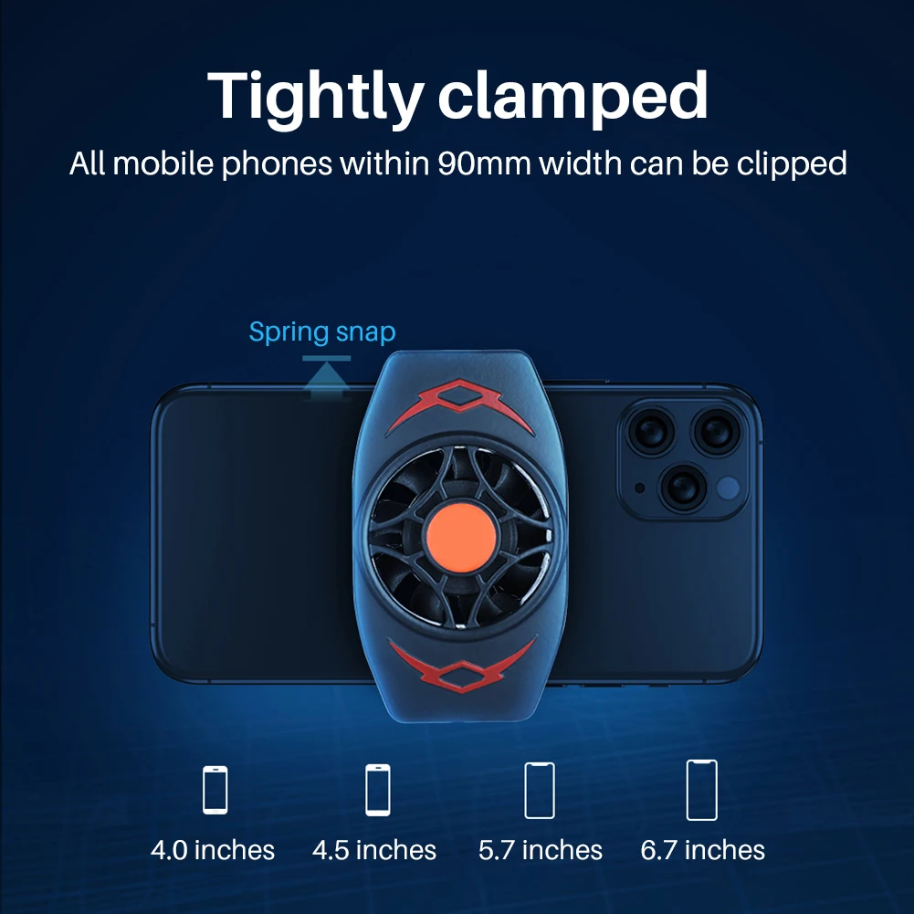 Сотовый телефон кулер Портативный мобильный радиатор телефона охлаждающий