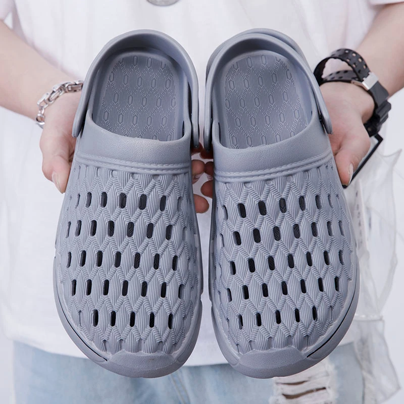 

Waterproof Breathable Slippers Non-slip Flip Flops EVA Slippers Mens Women Fashion Casual Sandals Outdoor Summer Couple Shoes