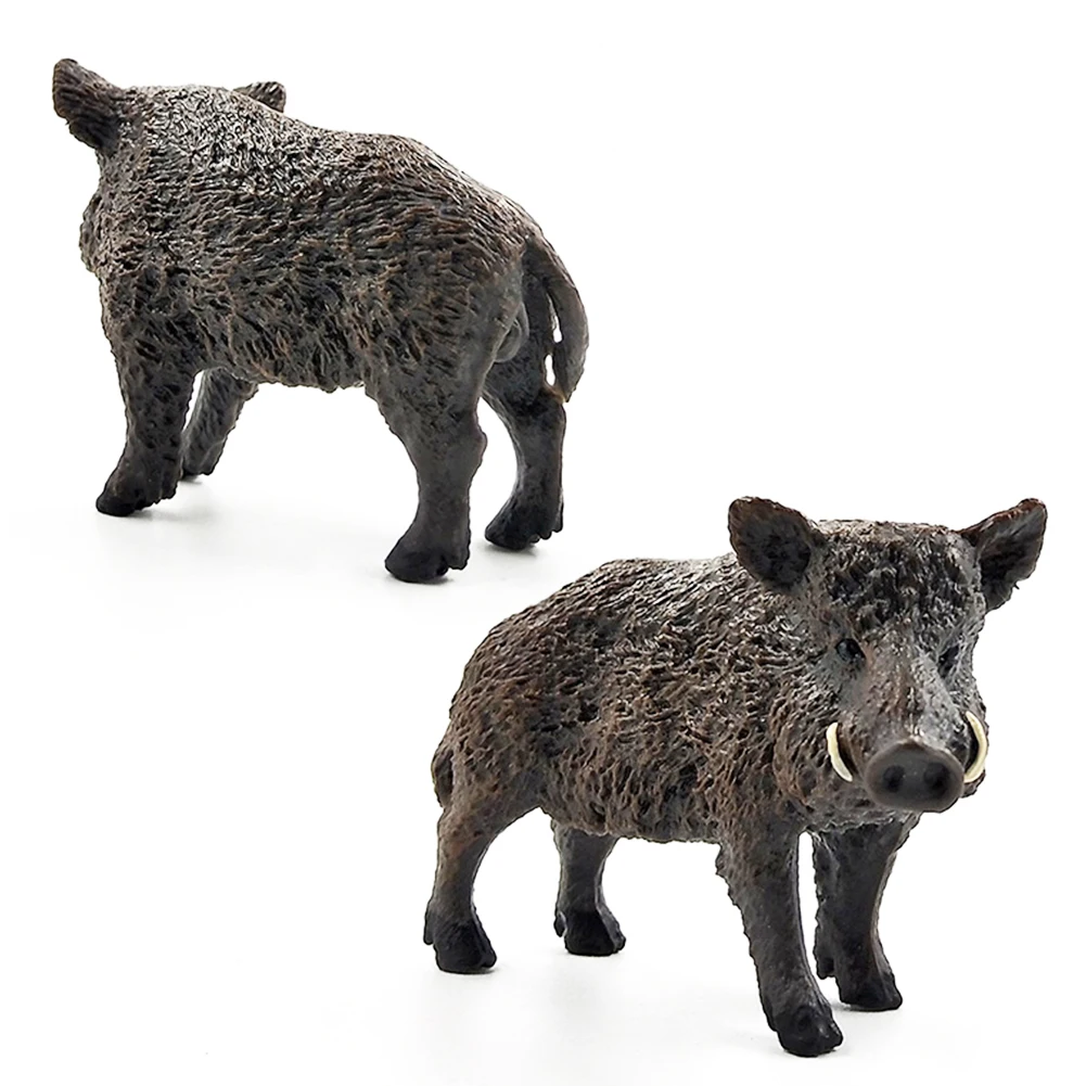 

2.8inch Animal Model Toy Wild Life Wild Boar Toys Figurine PVC Action Figures Wild Boars 14783 Model For Home Decoration