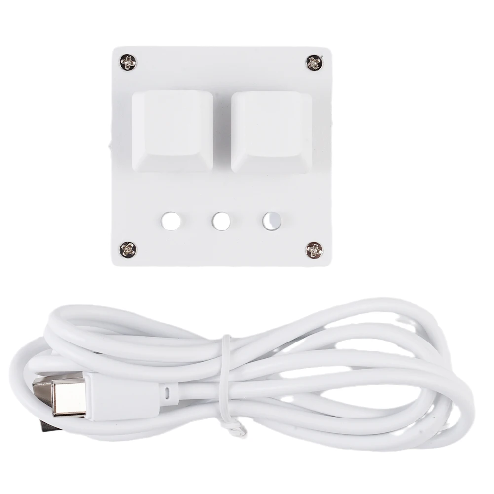 2-клавишная высокопрофильная мини-клавиатура копирует и вставляет