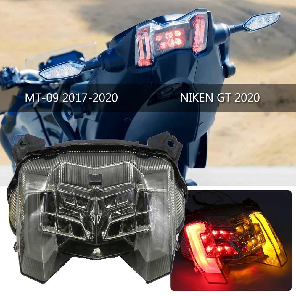 

Задний светодиодный фонарь для мотоцикла Yamaha MT-09 MT09 2017 2018 2019 2020