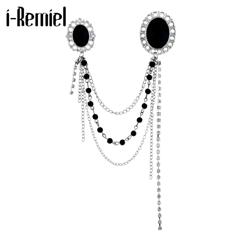 Корейская брошь рубашка костюм женское пальто свитер булавка кисточки броши