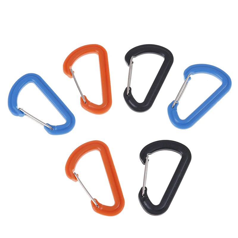 Пластиковая ВДГ вертушка брелок клип карабин походная Пряжка Разделение мини