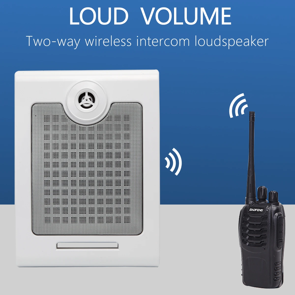 

New arrival ABBREE wireless walkie talkie loudspeakers 400-480MHz UHF Two Way Radio walkie talkie loudspeaker