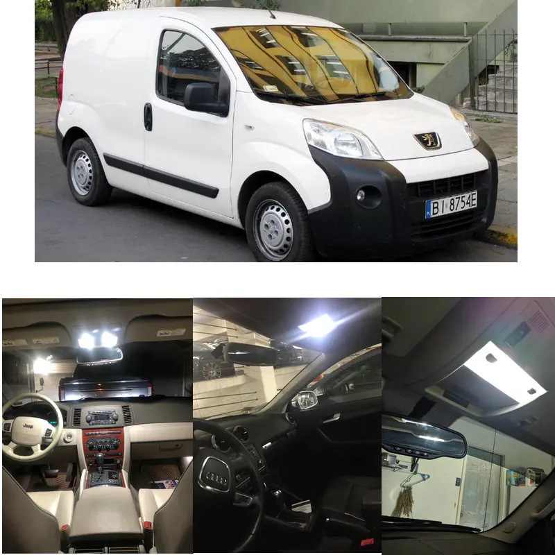 Светодиодный интерьер автомобиля огни для Peugeot bipper коробка aa tepee estate боксеры 230L 244