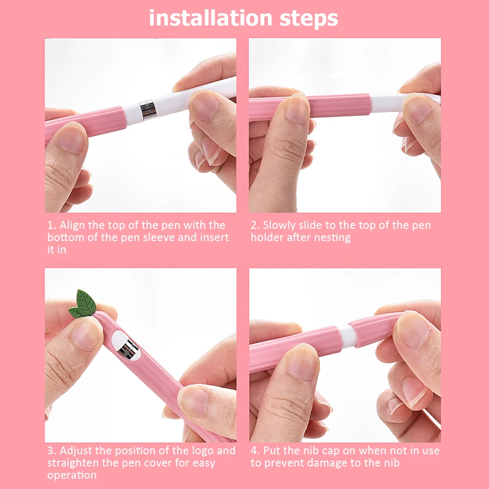 

For Apple pencil 1 2 case cover Universal Colorful for IPad Pencil case Non-slip protection silicone For apple pencil 2 1 Sleeve